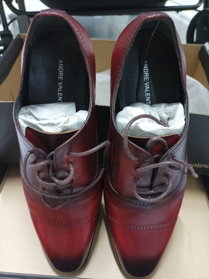 Maroon best sale valentino shoes