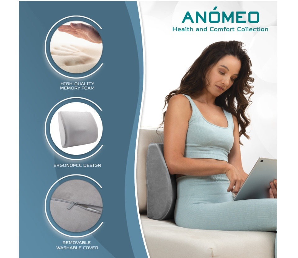 Ergonomic back support sale pillow
