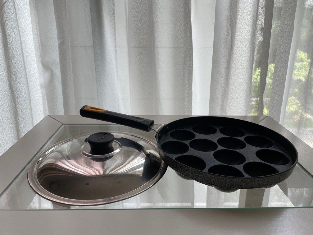 Appe Pan with Lid, Furniture & Home Living, Kitchenware & Tableware