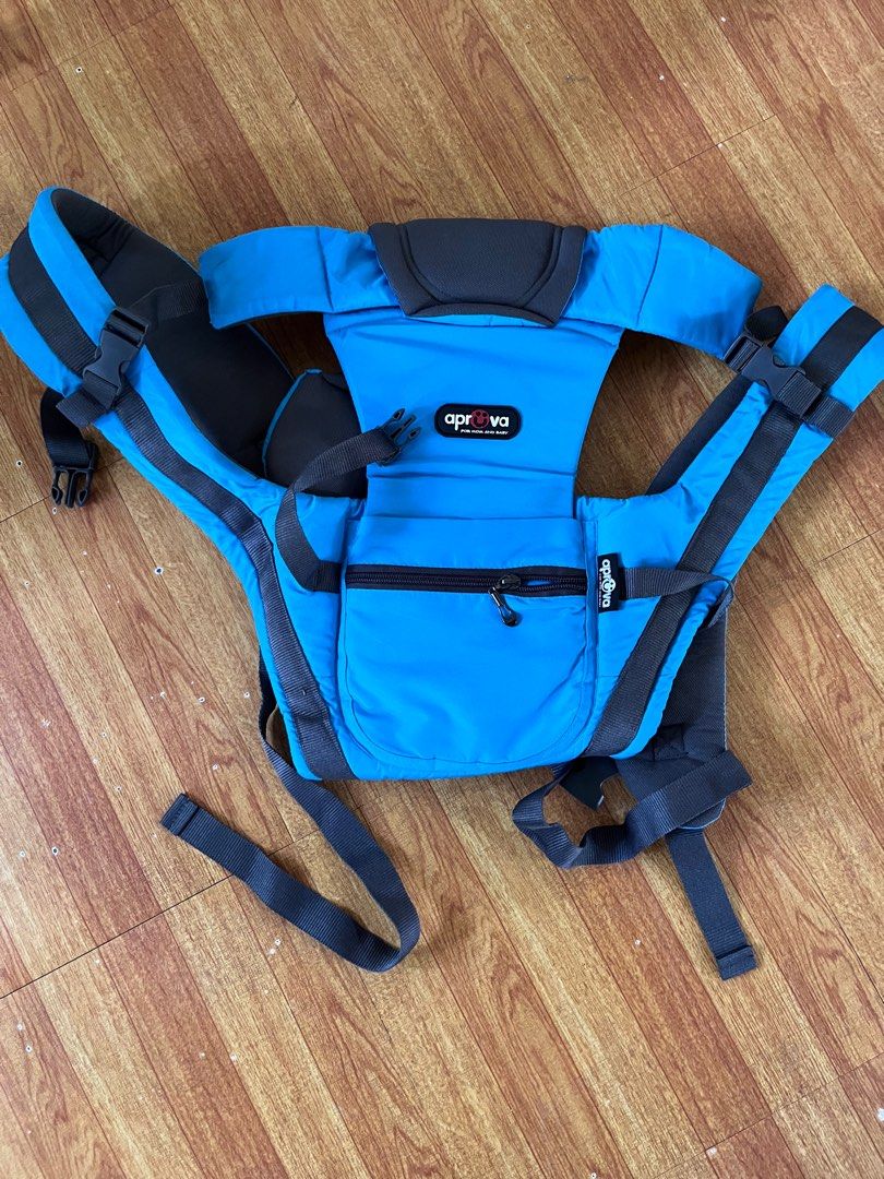 Apruva Carrier Blue, Babies & Kids, Going Out, Carriers & Slings on