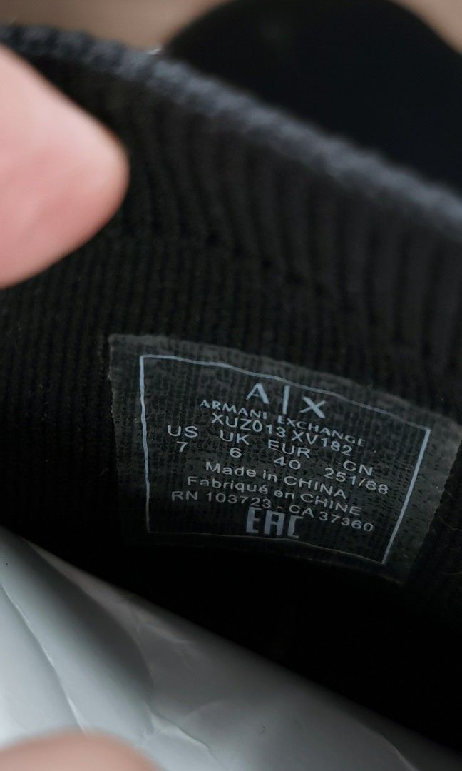 Armani Exchange short boots Carousell