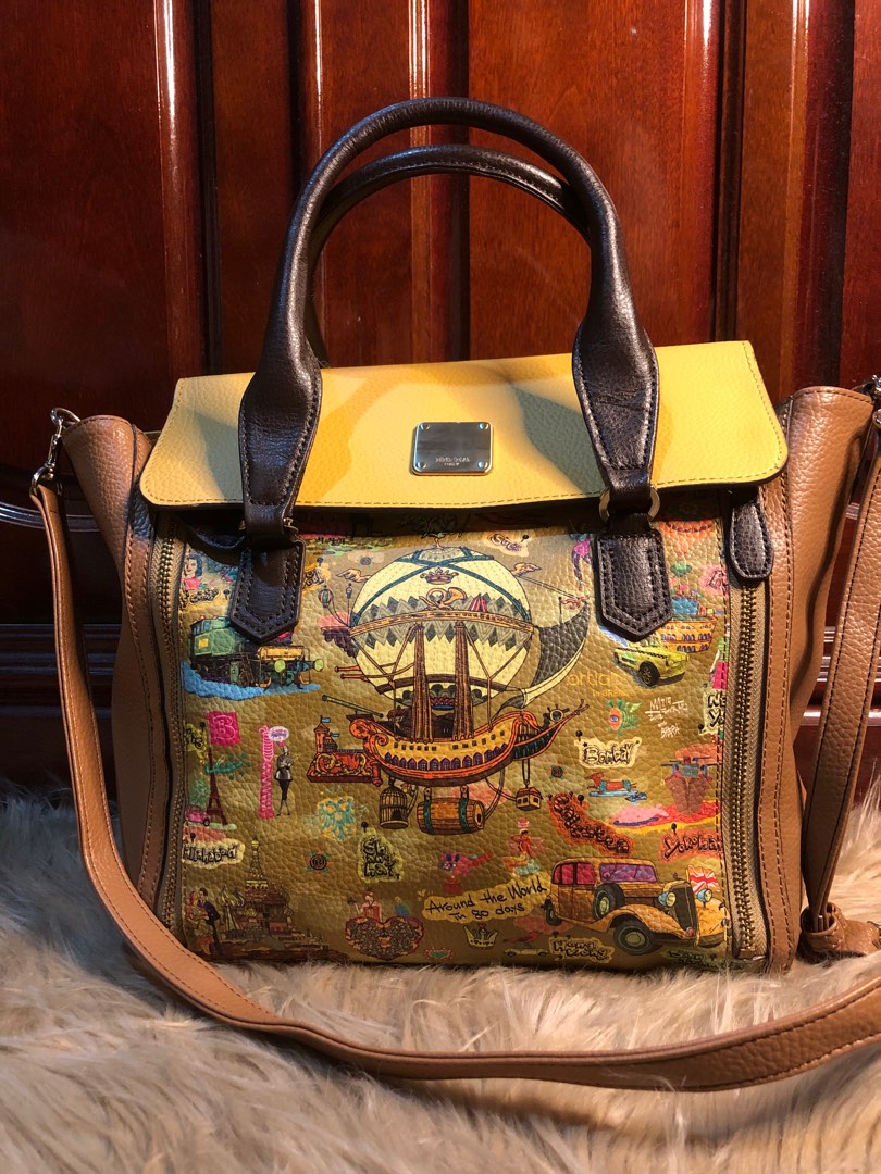 Around the World (Art Fever by Brera), Women's Fashion, Bags & Wallets,  Shoulder Bags on Carousell