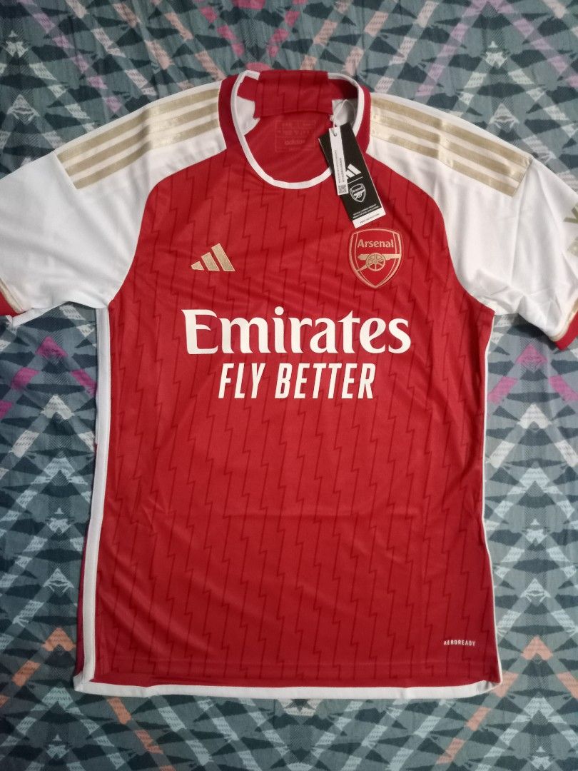 Arsenal 2324 Home Kit Adidas Football Jersey On Carousell