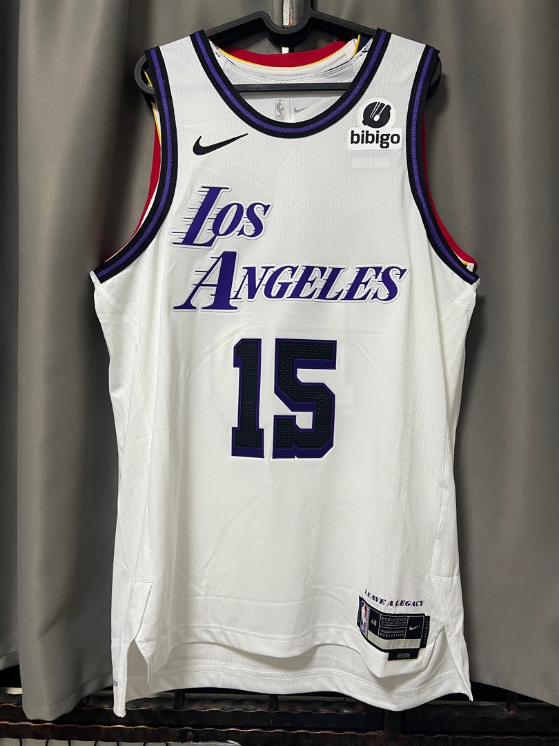 US$ 26.00 - 23-24 LAKERS REAVES #15 Black City Edition Top Quality