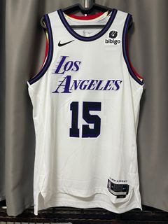 Lakers Austin Reaves Icon Swingman Jersey W/BIBGO Patch -L for