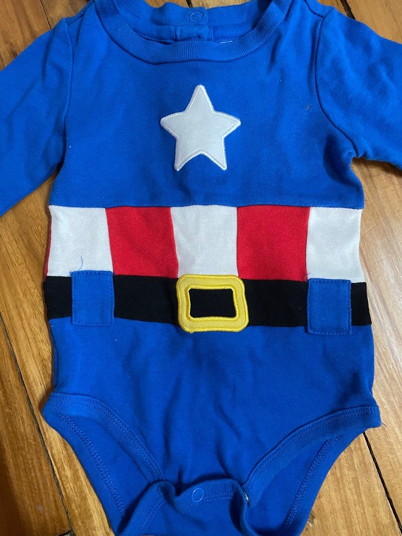 Deluxe Captain America Morphsuit - Verkleedkleding