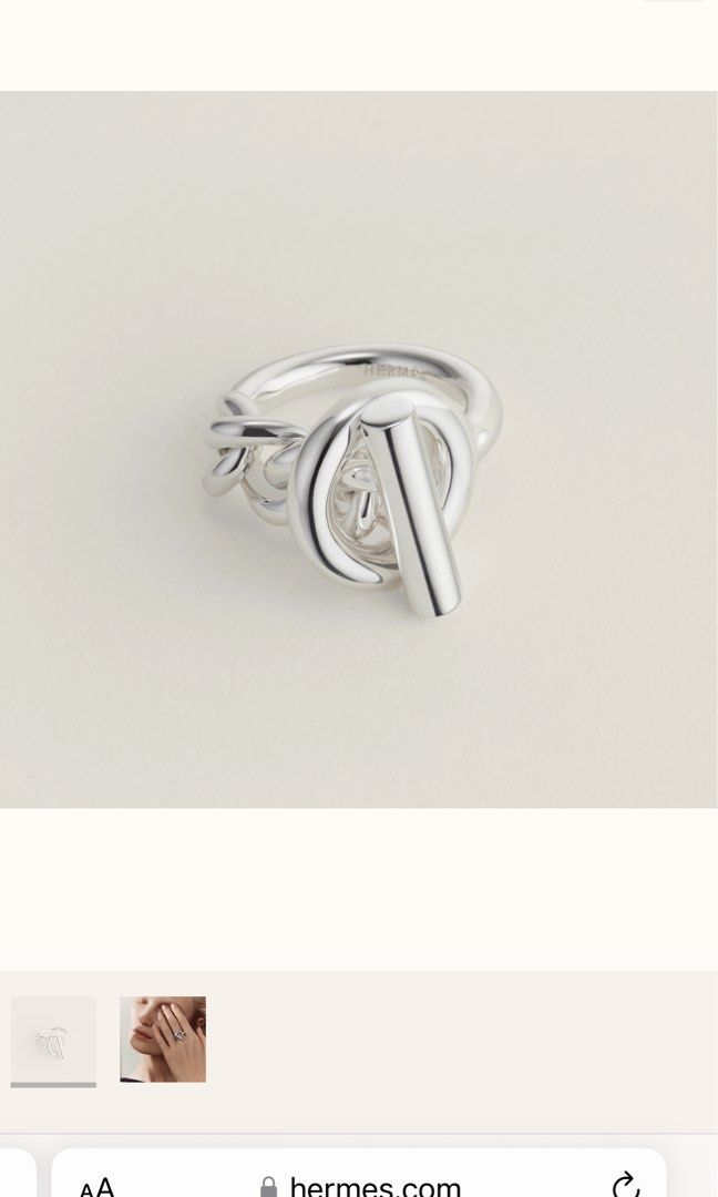 Bague spi hermes imitation best sale