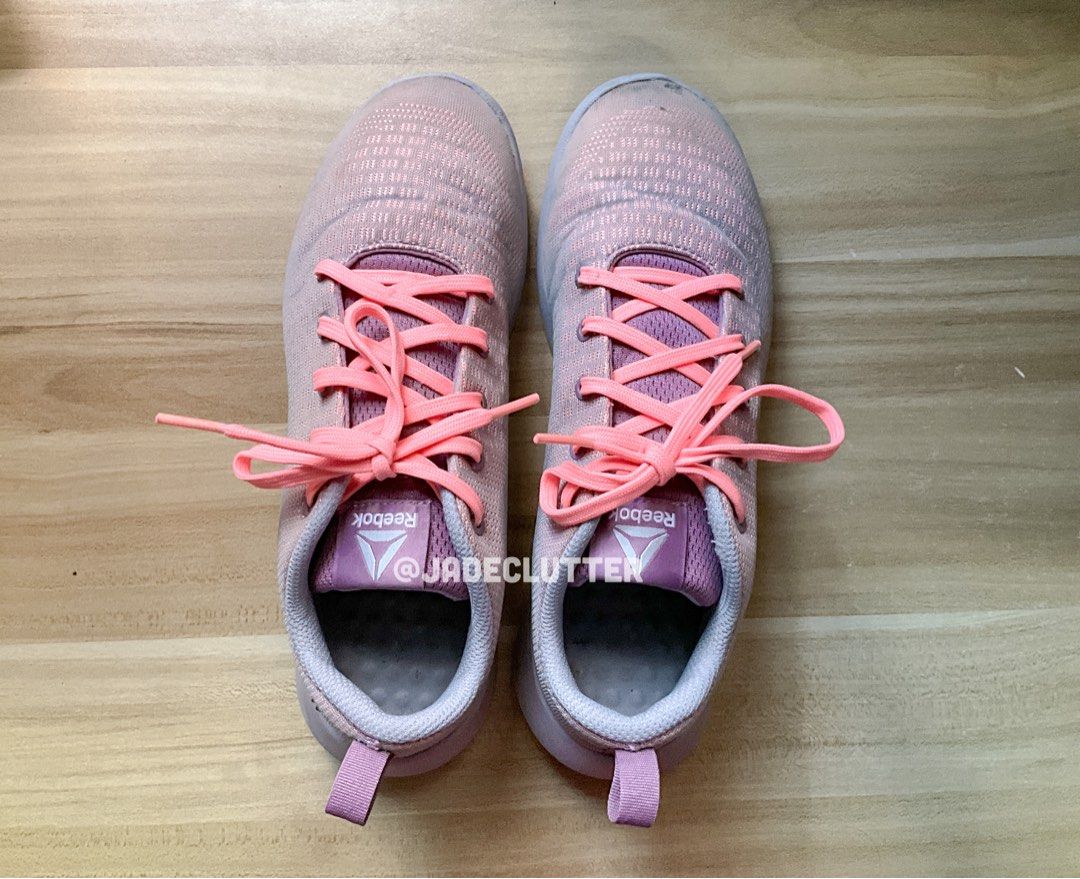 Reebok womens shoes pink store