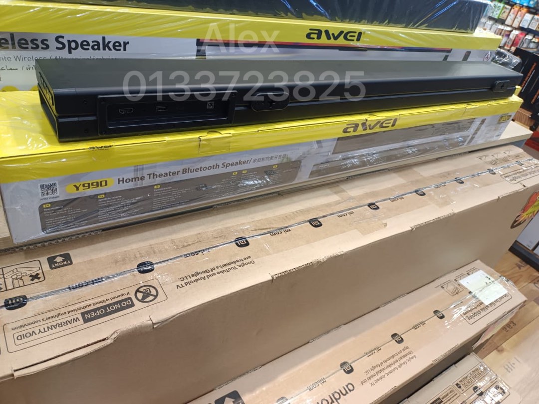 Awei Y990 100W Dual Wireless Speaker, Audio, Soundbars, Speakers ...