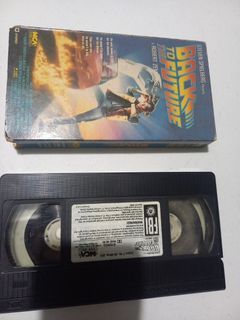 Back to the future  vhs tape