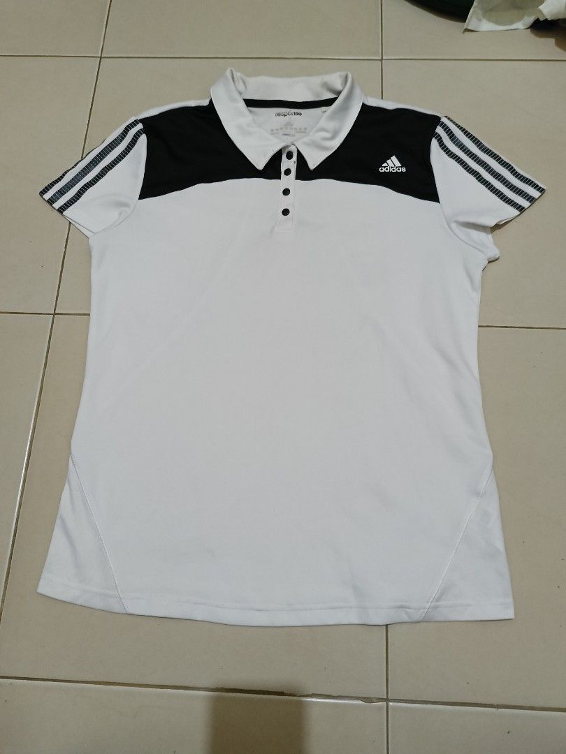 baju kaos ADIDAS original seri climacool size M white Olah Raga Baju Olahraga di Carousell