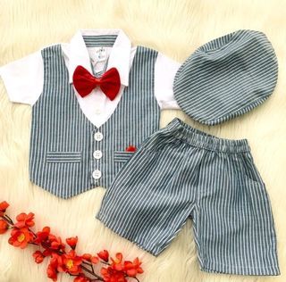 Baju tuxedo kondangan jas bayi anak laki laki setelan