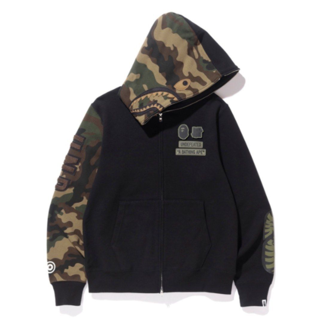 Hoodie bape x undefeated online