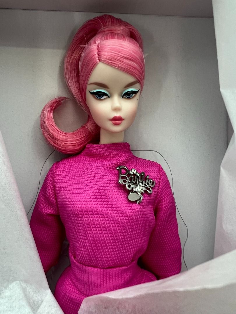 Barbie 60th new arrivals anniversary doll pink
