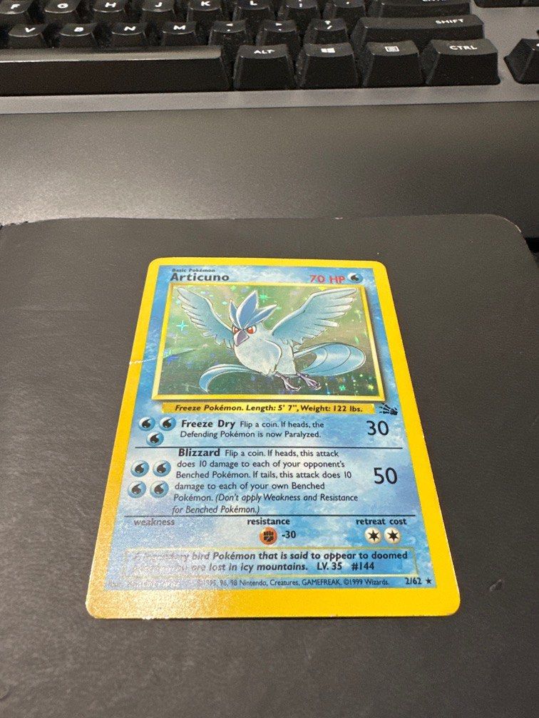 Base set Articuno, Hobbies & Toys, Memorabilia & Collectibles, Vintage Collectibles on Carousell Base set Articuno, Hobbies & Toys, Memorabilia & Collectibles, Vintage Collectibles on Carousell
