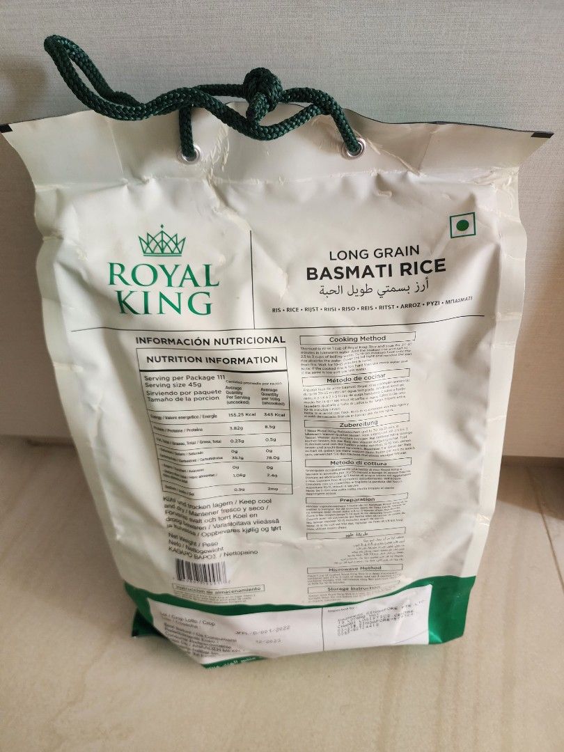Basmati Rice Brand Royal King Selling At 13 Dollar Expire Dec 2023 basmati-rice-brand-royal-king-selling-at-13-dollar-expire-dec-2023