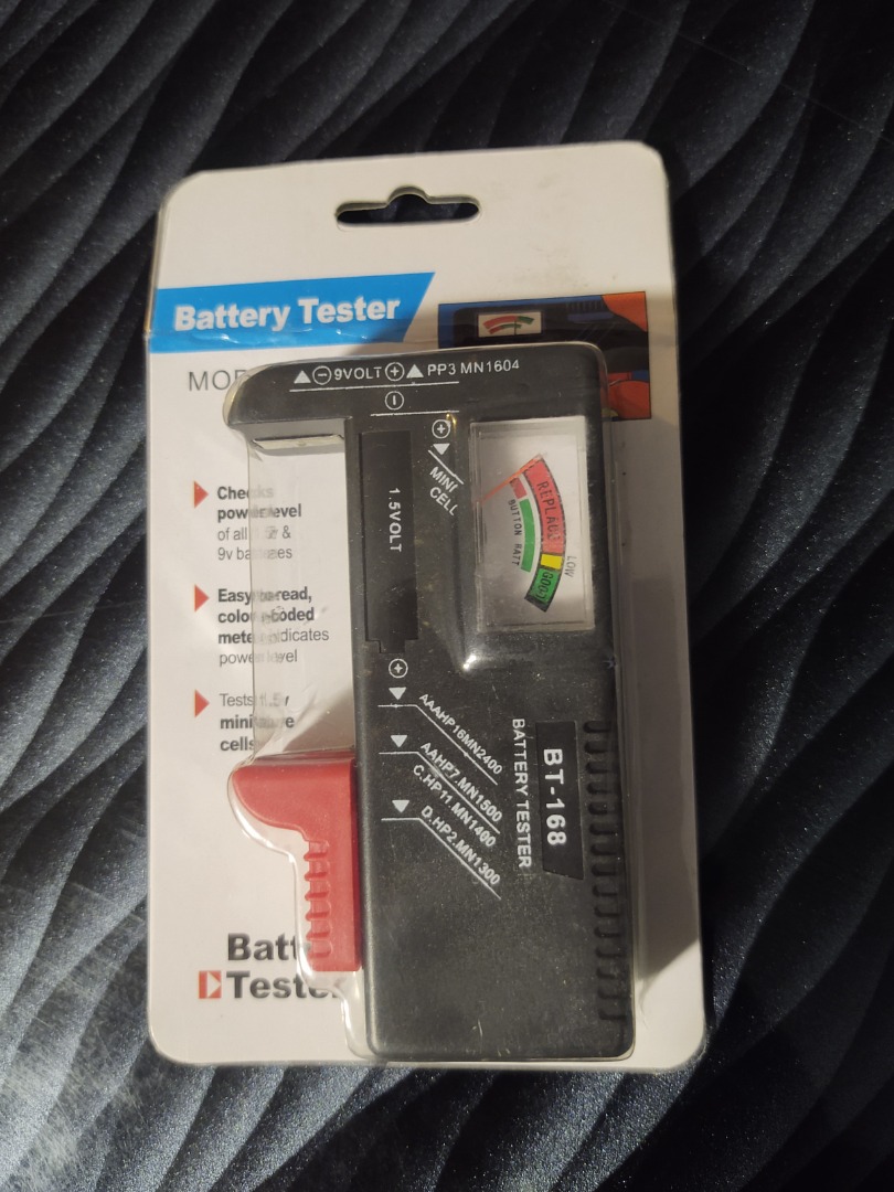 Battery Tester For AA, AAA & 9V, Mobile Phones & Gadgets, Other Gadgets