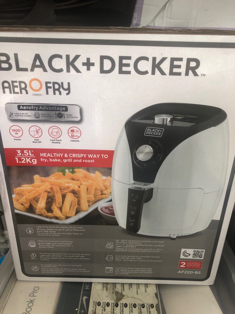 Black and Decker Air Fryer on Carousell