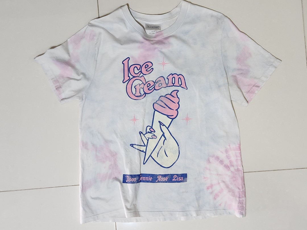 Ice Cream Tie Dye T-Shirt – BLACKPINK