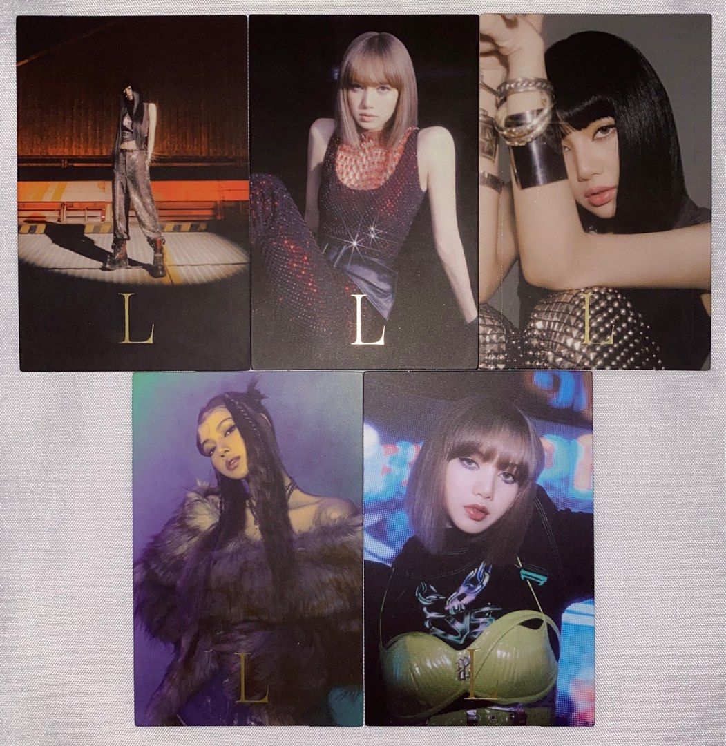 Blackpink Lisa Lalisa Rare Gold Photocard Hobbies And Toys Collectibles And Memorabilia K Wave On 