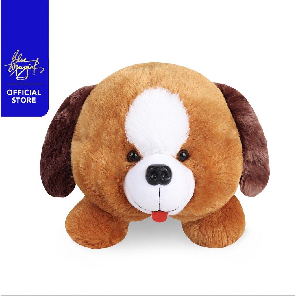 Dog stuffed toy blue magic best sale
