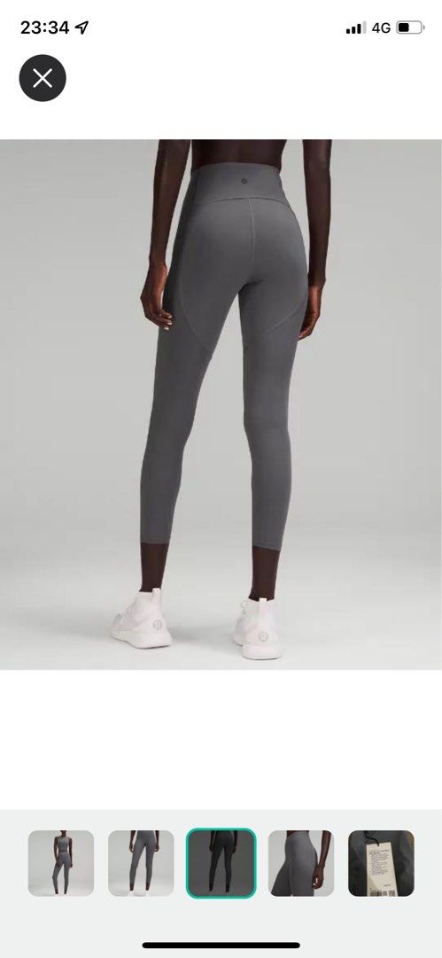 lululemon lab Nulux and Mesh High-Rise Tight 25