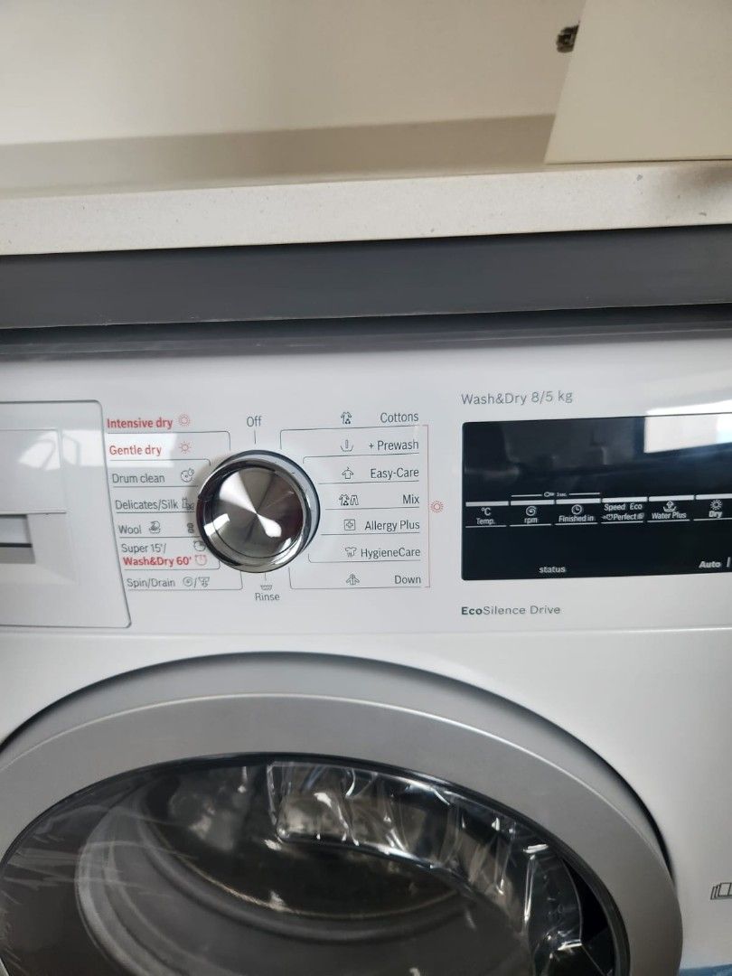 Bosch Series 6 washer dryer 8.5kg, TV & Home Appliances, Washing