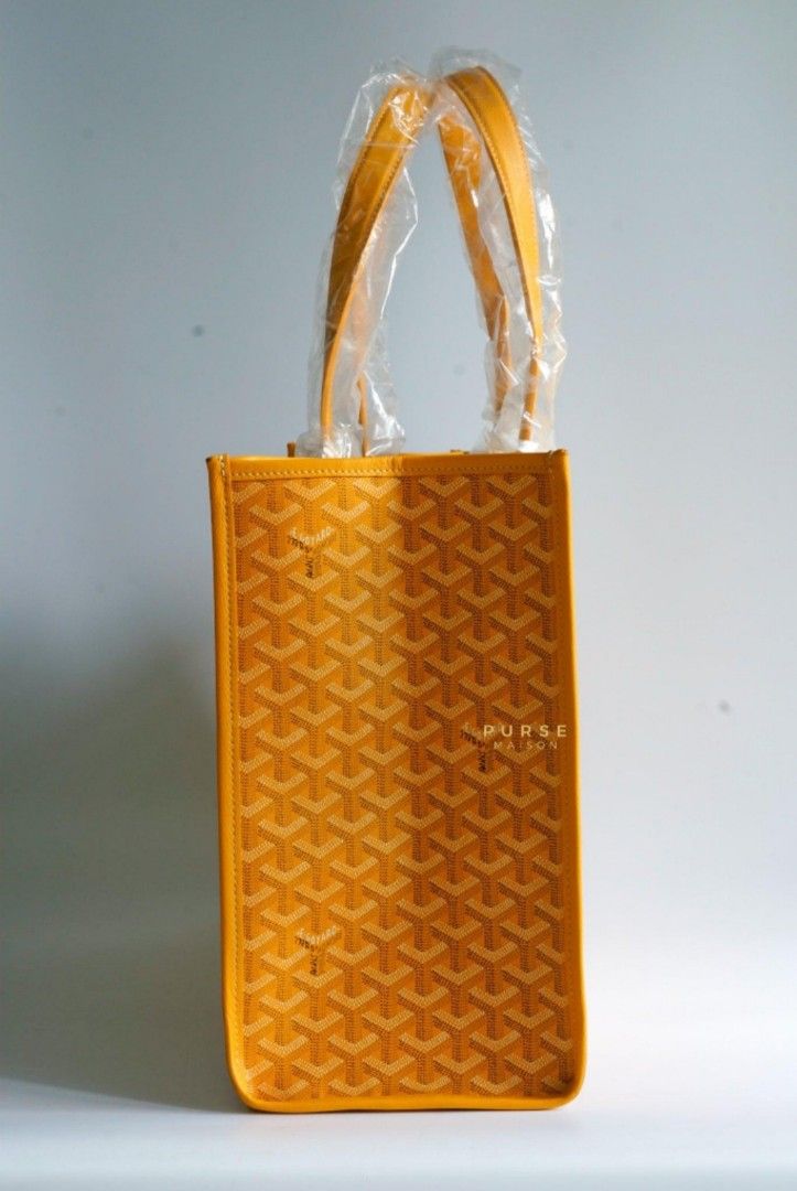 Brand New Goyard Sac Villette MM Jaune Yellow