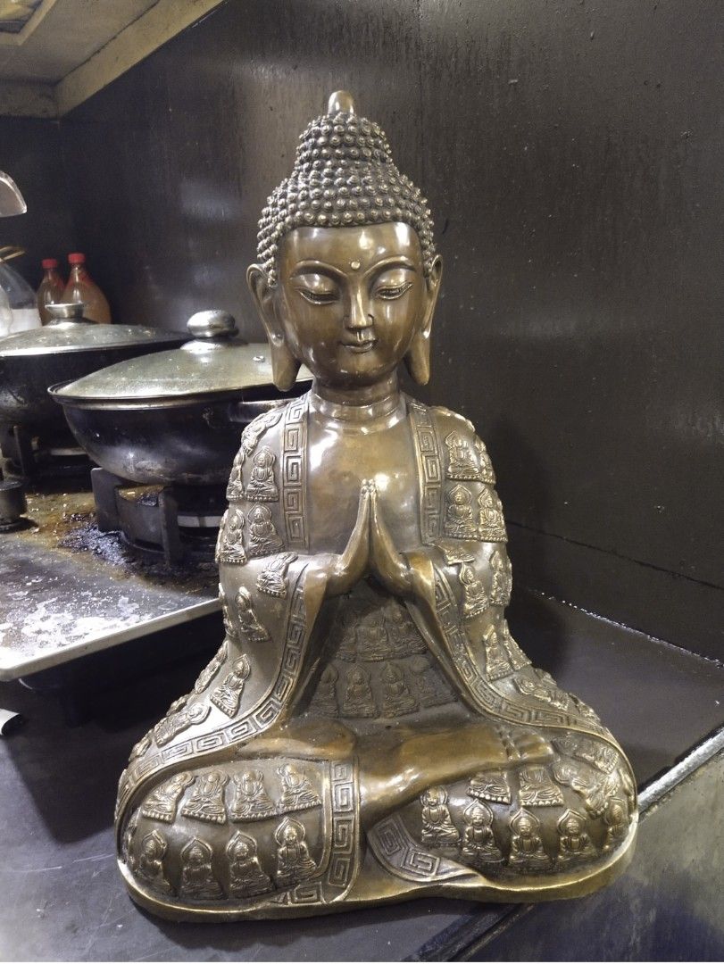 Brass huge Thai buddha statue Hobbies Toys Memorabilia