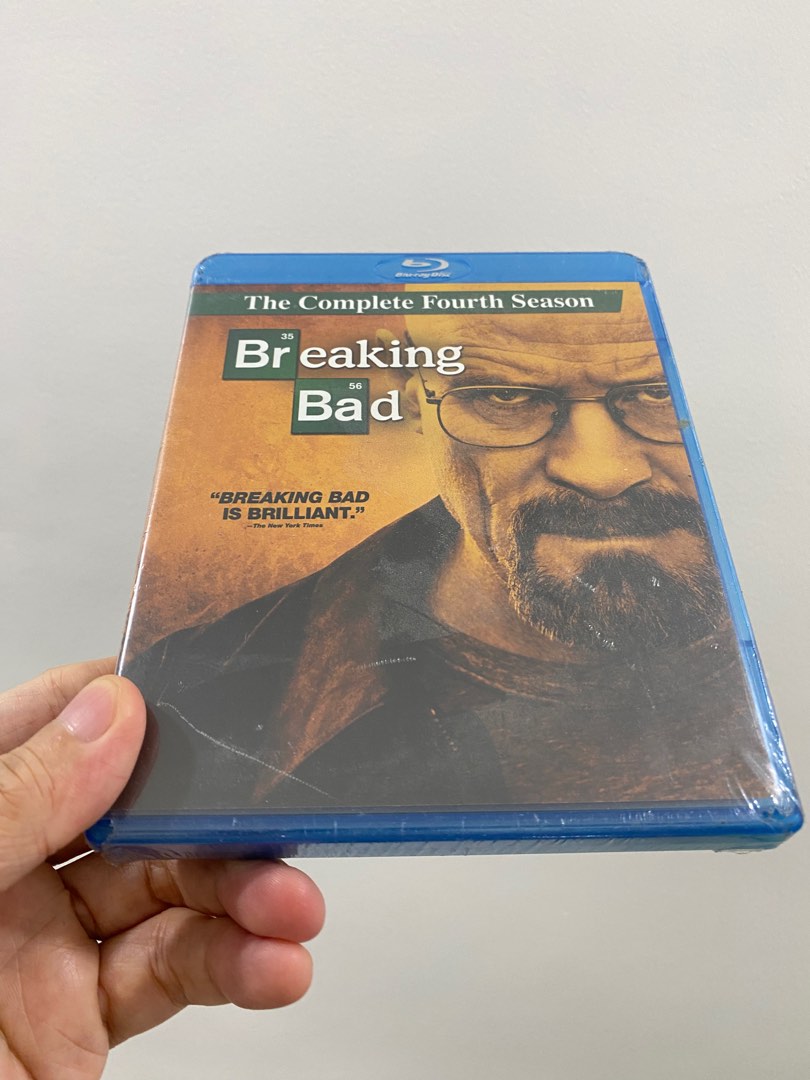 Breaking Bad Blu-ray - The Complete Fourth Season - Region A - factory  sealed/brand new - ₱750, Hobbies & Toys, Music & Media, CDs & DVDs on  Carousell
