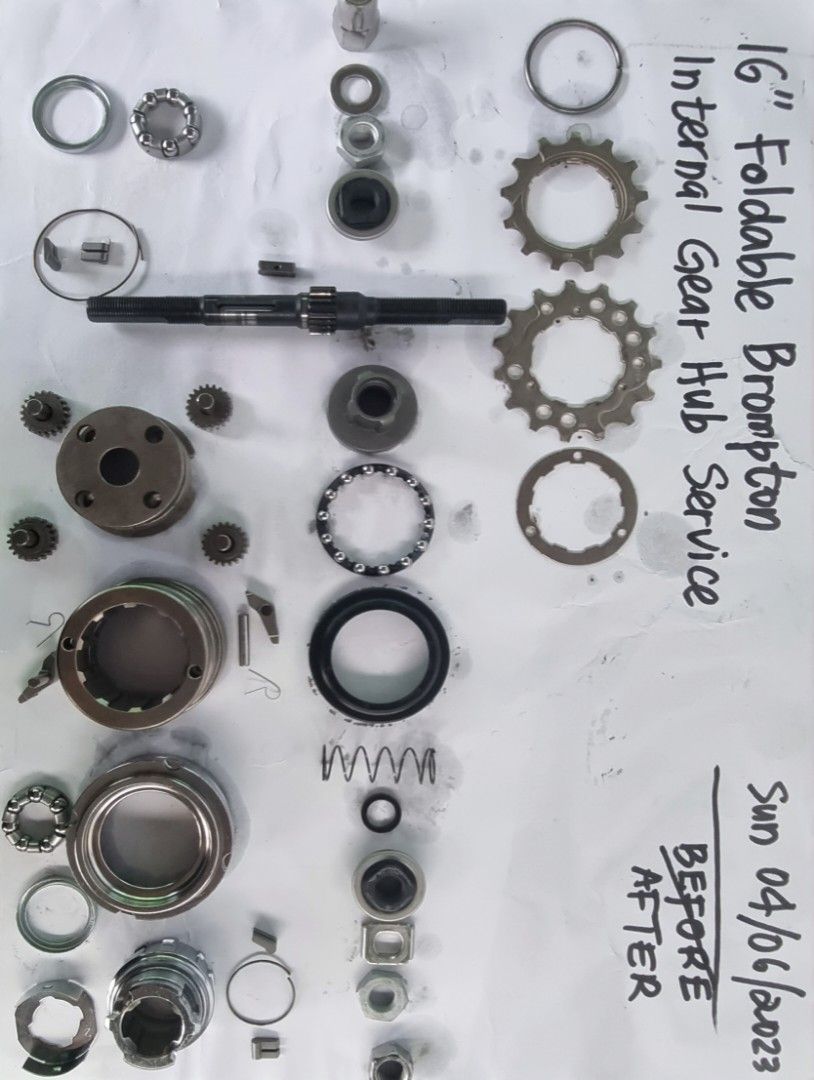 Brompton Internal Gear Hub Service, Lifestyle Services, Others on Carousell