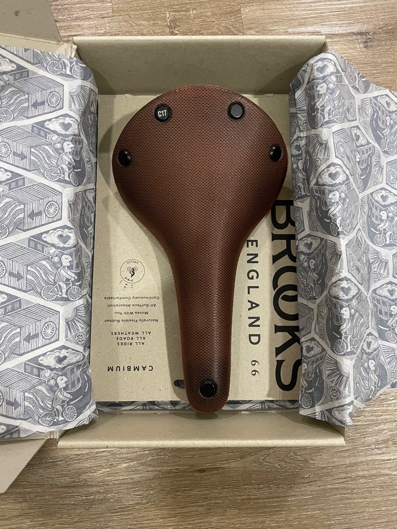 Brooks C17 Cambium Orange, Sports Equipment, Bicycles & Parts, Parts