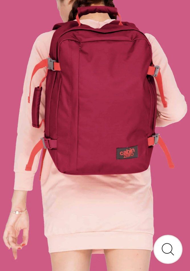 Jaipur Pink Classic 28L Backpack by CabinZero – Traveling Bags