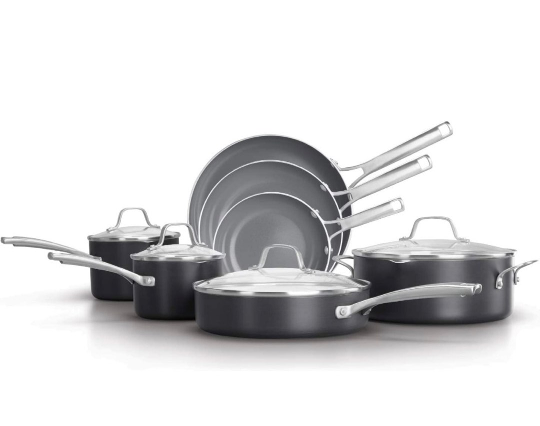 Calphalon Classic OilInfused Ceramic PTFE and PFOA Free Cookware, 11