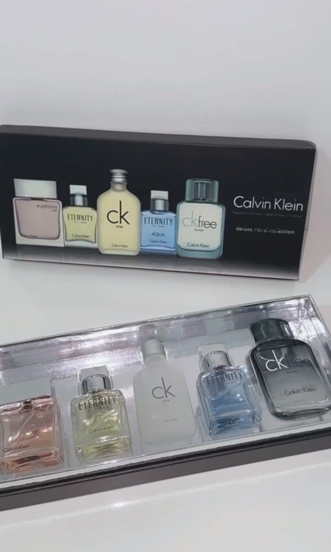 Calvin klein perfume 2025 set of 5