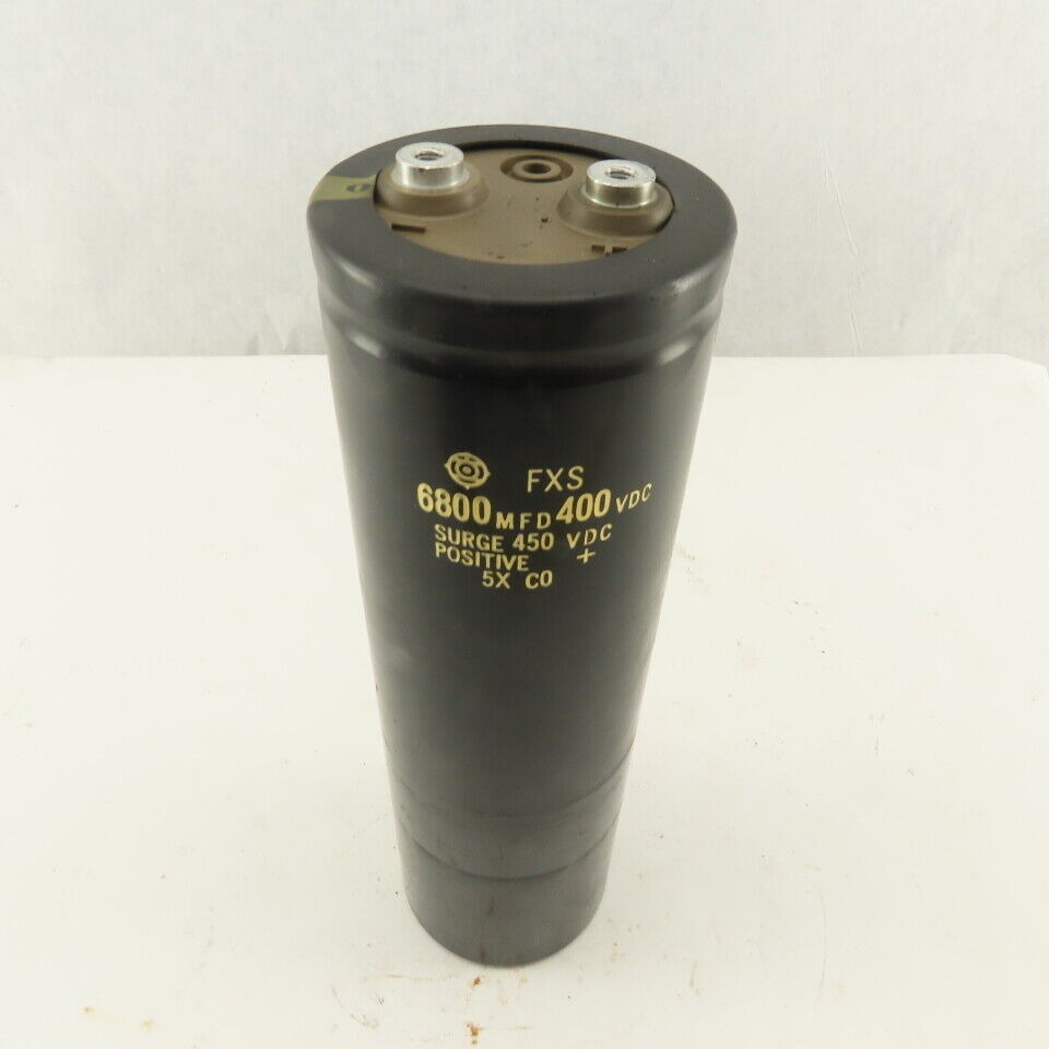 Capacitor 6800 MFD 400 VDC surge 450, Commercial & Industrial ...