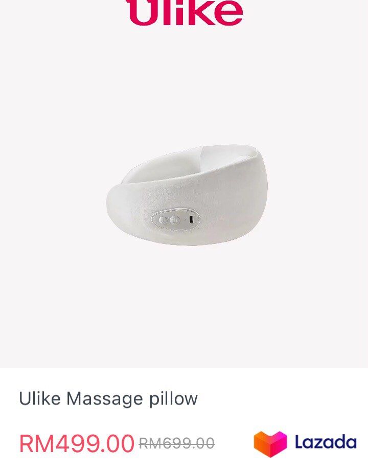 Pillow massager lazada sales