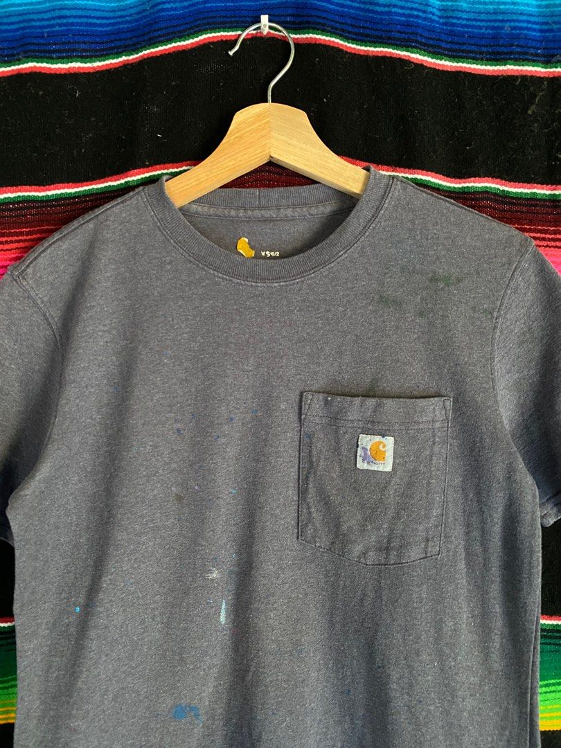 CARHARTT PAINT SPLATTER, Men's Fashion, Tops & Sets, Tshirts & Polo