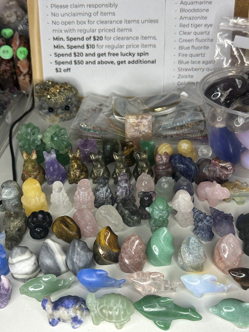 Carvings Crystal clearance