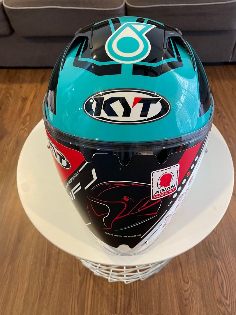 CASCO KYT NFJ PETRONAS HELMET, Auto Accessories on Carousell