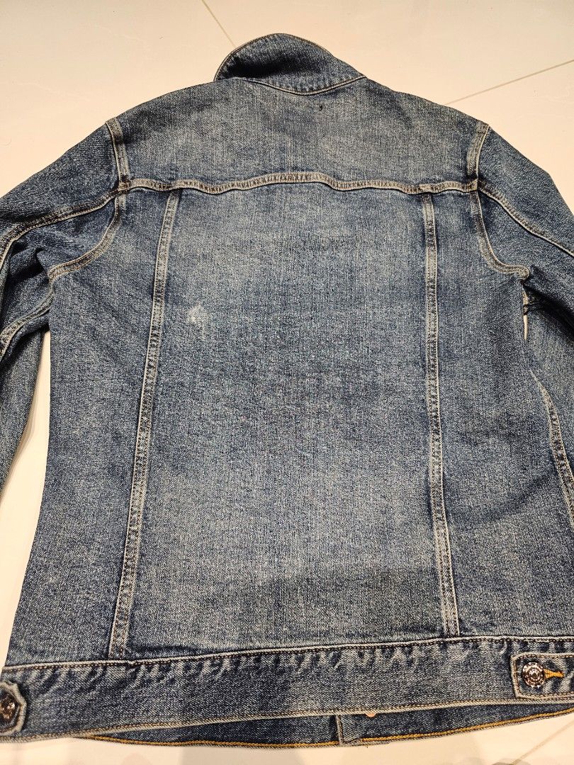 Cdg denim jacket online