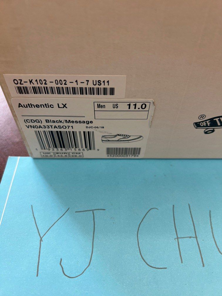 Cdg vans dsm best sale
