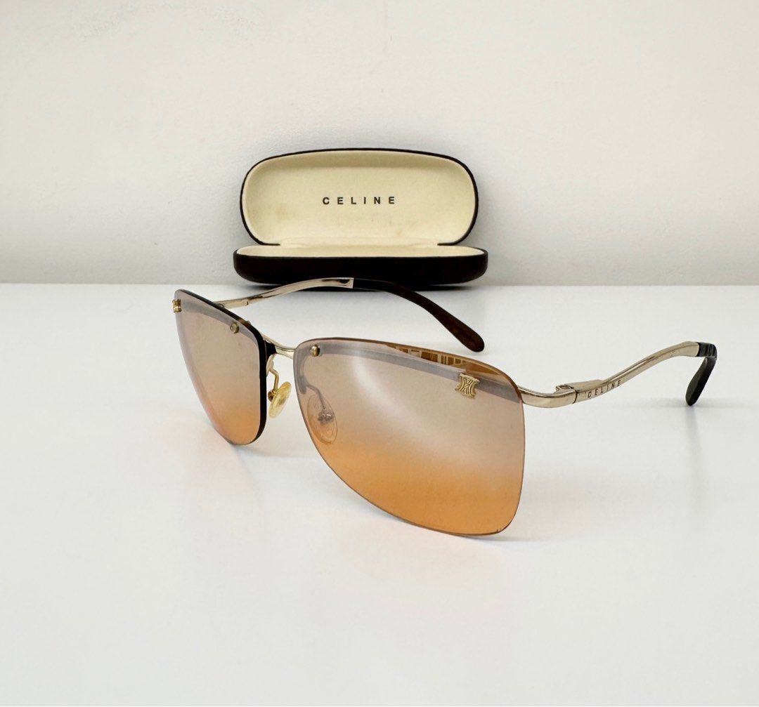 Celine sale rimless sunglasses