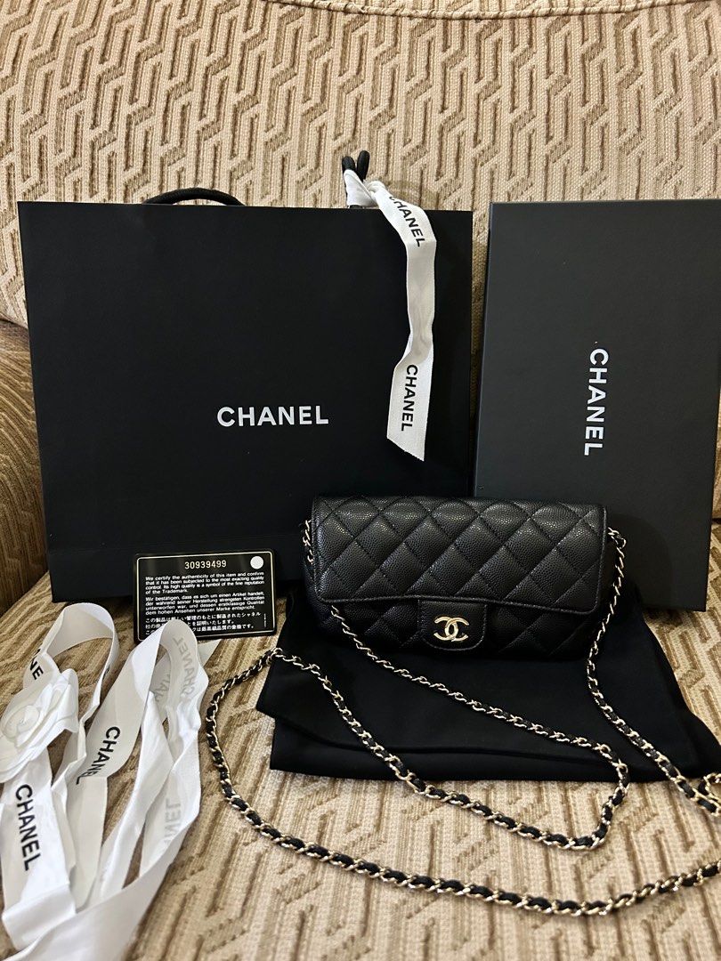 Chanel glasses case bag Luxury Bags  Wallets on Carousell