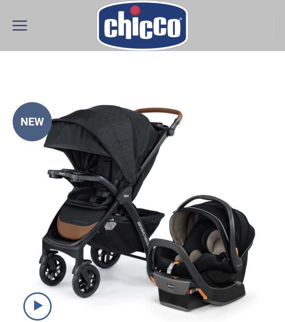 Chicco Bravo Primo Trio Stroller Chicco Keyfit 35 Car Seat
