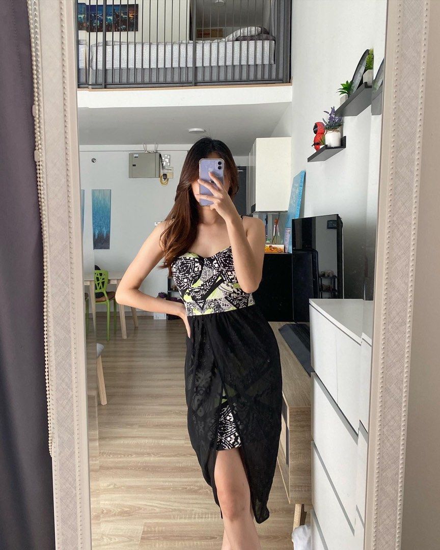 Chiffon overlay sale