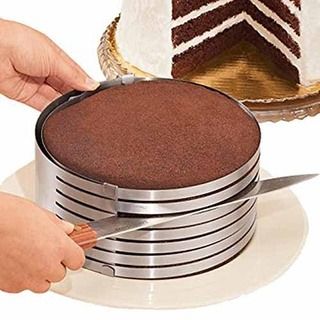 Circle Mousse Ring Baking Tool Set Cake Mould Mold Size Adjustable Bakeware (Category: Bakeware) located in Quezon City. Submitted by trustrade86136 (Listing ID 1238457307, Image 3). Description: It is very stable and can be used for a long time. you don't need to worry about falling off the mold when you use it. Durable quality: Made of high quality stainless steel, durable and rustproof, easy to clean and maintain. Convenient and portable: The 
