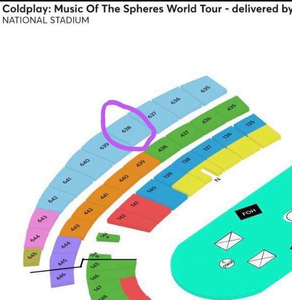 Coldplay Singapore Tour 24th January 2025, Tickets & Vouchers, Event