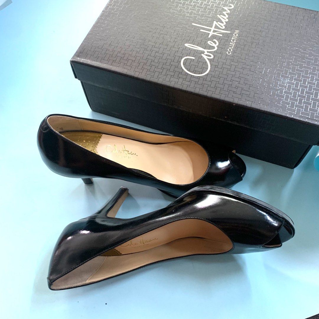 Cole haan round toe pumps store