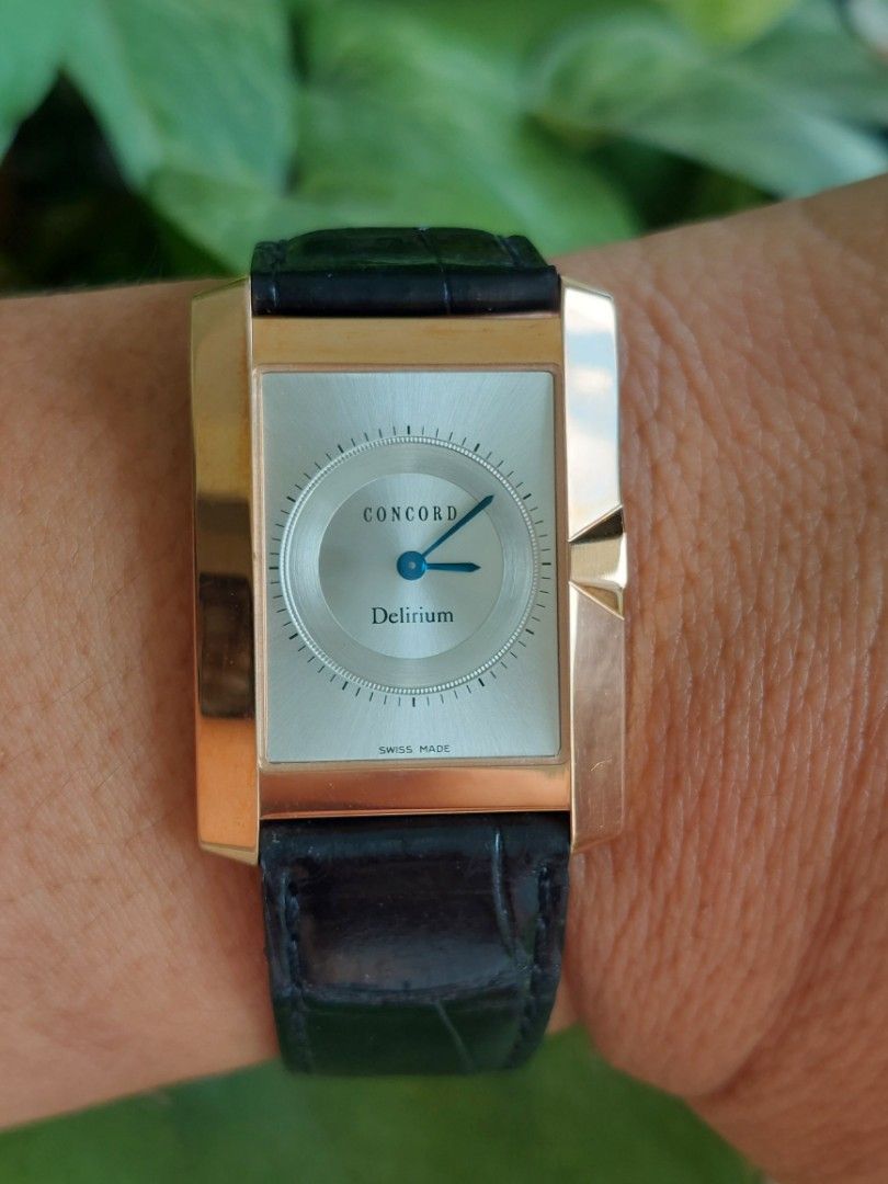 Concord Delirium 18 Karat Yellow Gold Quartz Men s watch Luxury Watches on Carousell